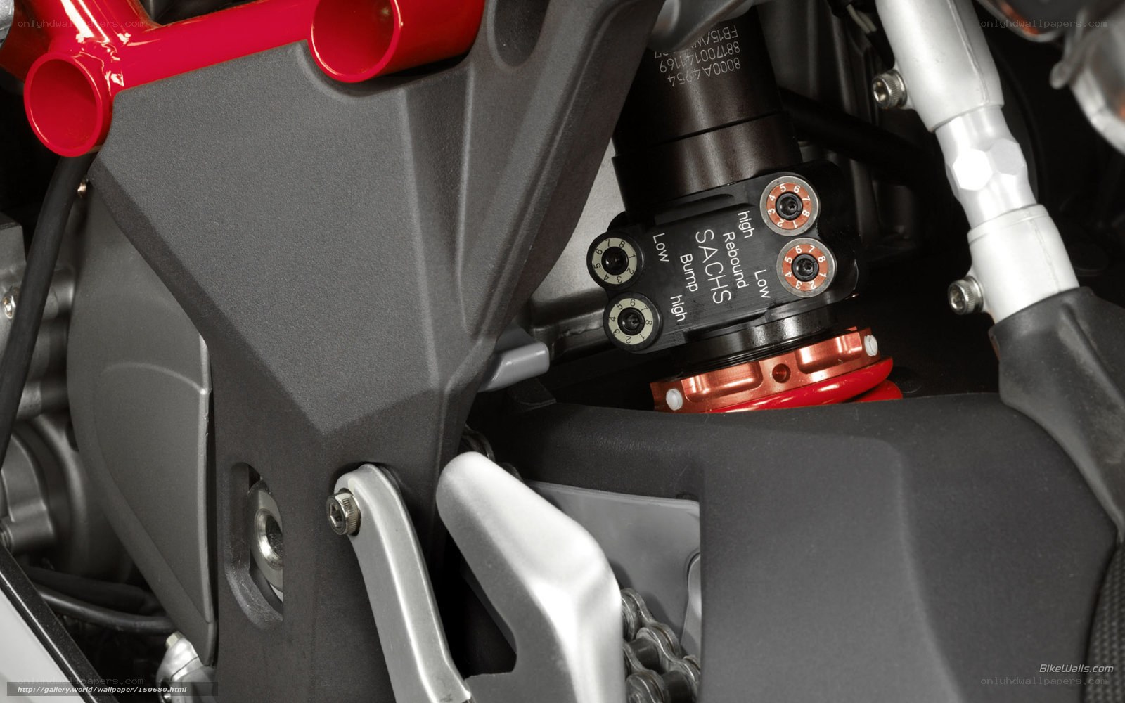 motorcycle suspension components
