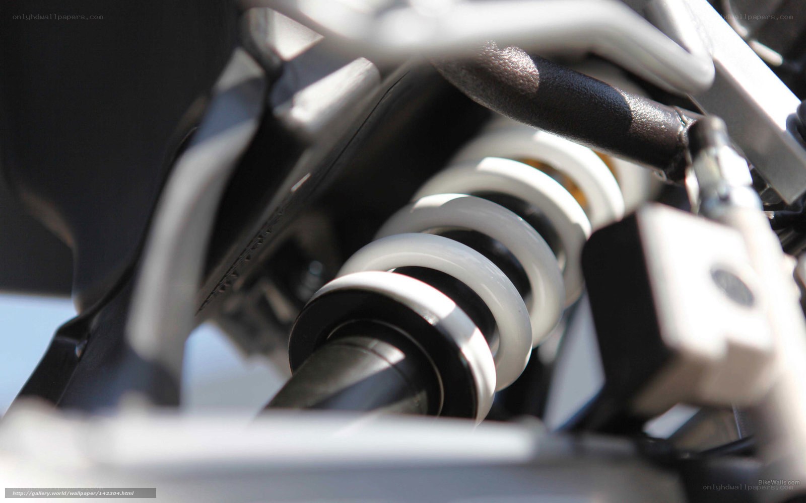 motorcycle suspension system
