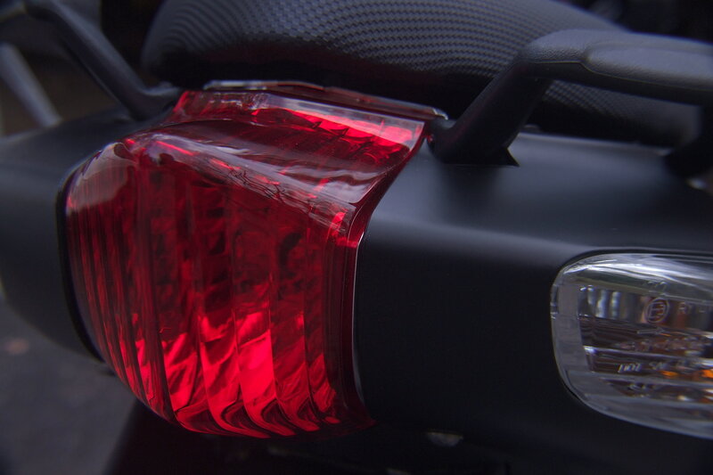 Motorcycle Taillight — Red