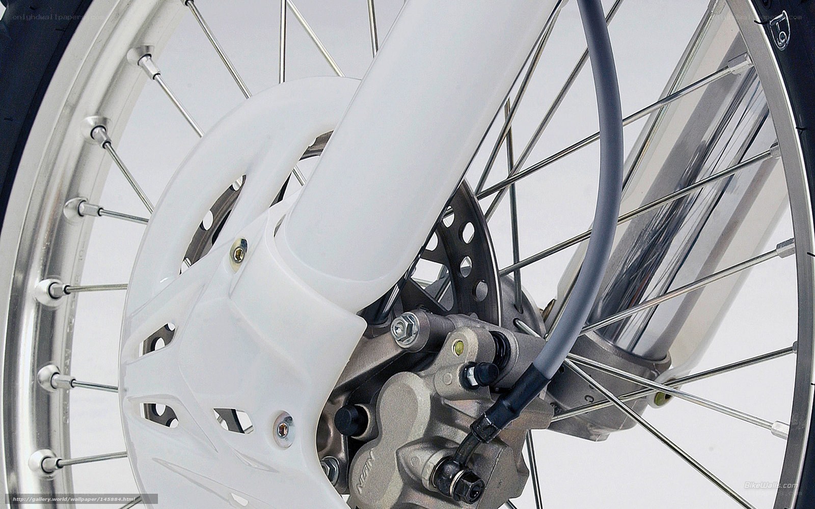 motorcycle wheel and brake system
