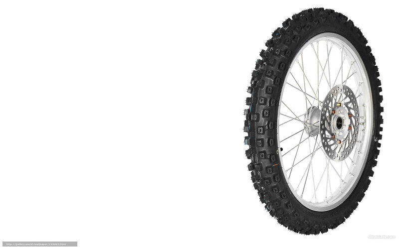 motorcycle wheel with tire