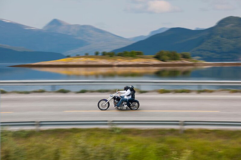 Motorcycle with Riders
