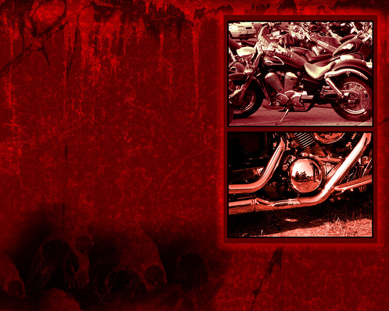 Motorcycles on Display