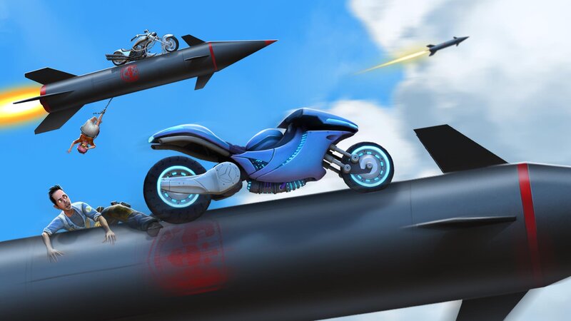 Motorcycles on Missiles