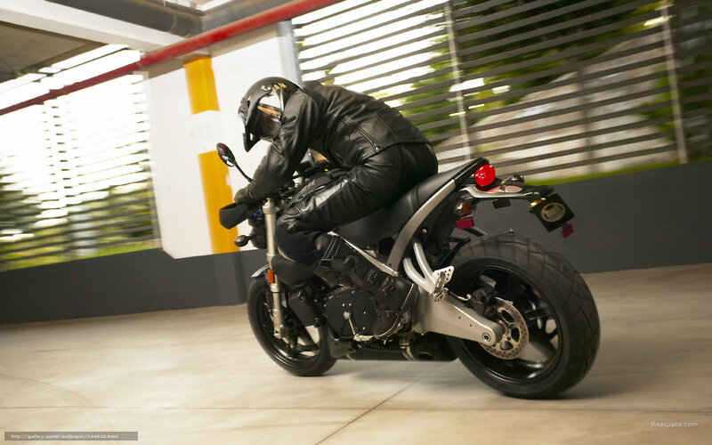 motorcyclist in leather gear