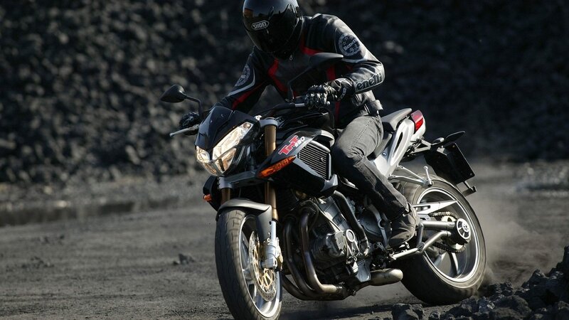 Motorcyclist on a dirt track