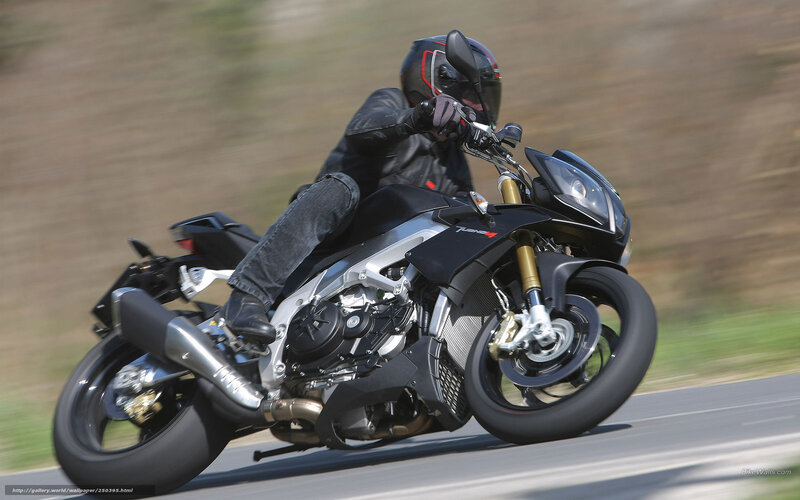 motorcyclist on a sportbike