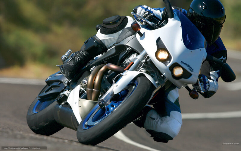 motorcyclist on a sportbike