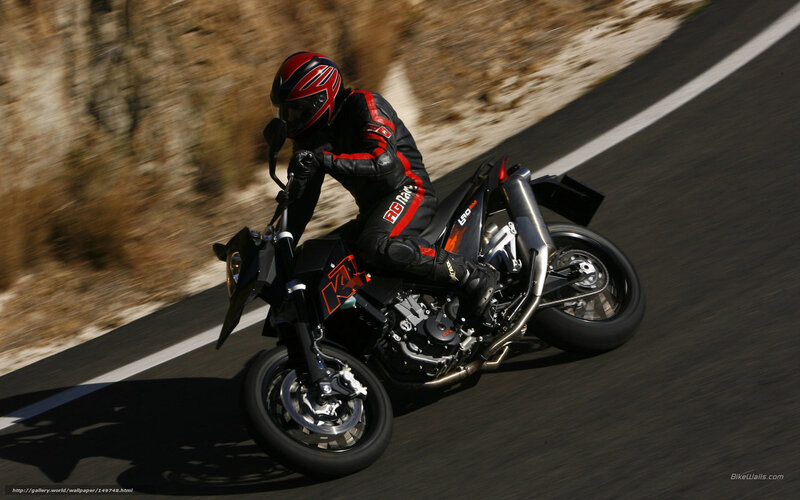 motorcyclist on a winding road