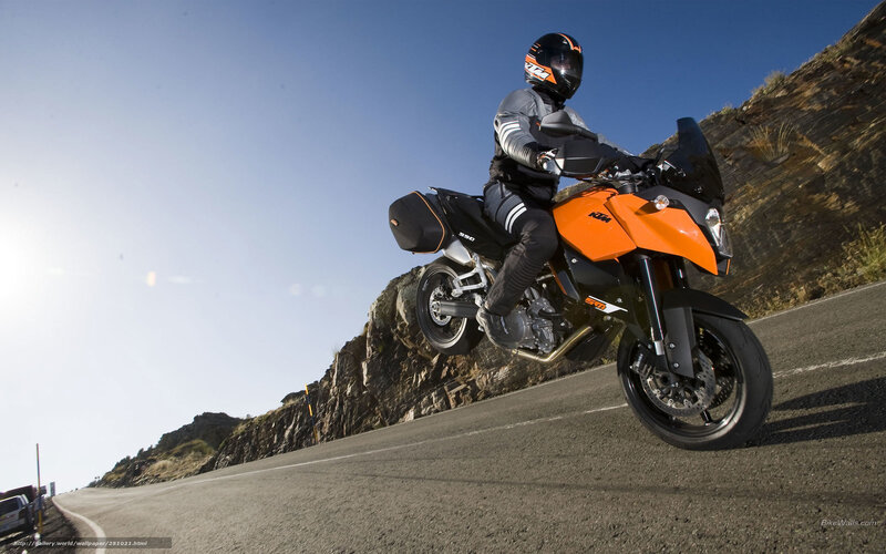 motorcyclist on a winding road