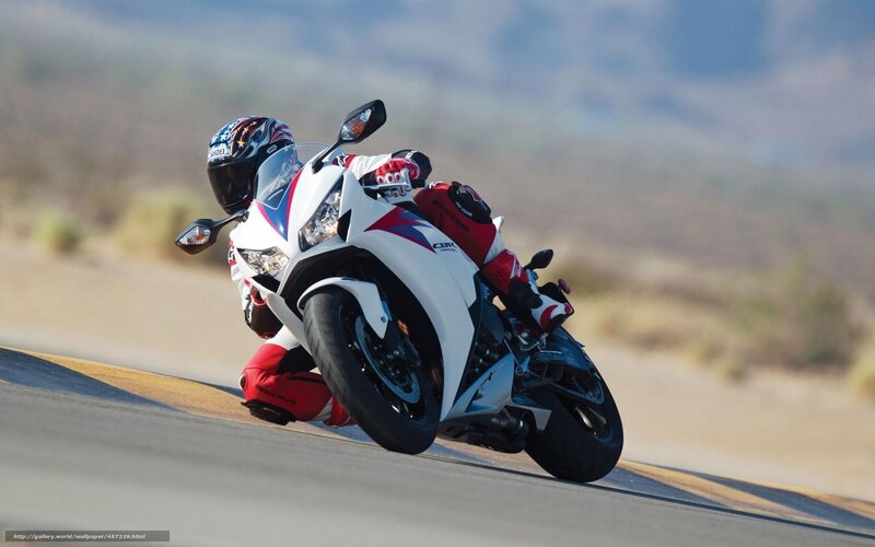 motorcyclist on a winding road