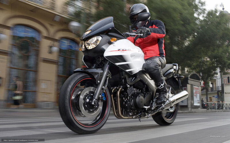 Motorcyclist on City Street — Black, Dynamic, Afternoon, Photograph, Helmet, Jacket