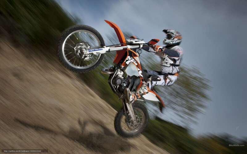 Motorcyclist on Dirt Bike — Orange, Dynamic, Afternoon, Photograph, Dirt Track, Helmet, Racing Gear