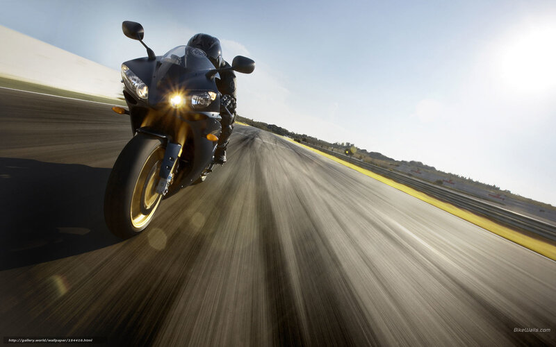 Motorcyclist on Racetrack — Black, Dynamic, Afternoon, Photograph, Motorcycle