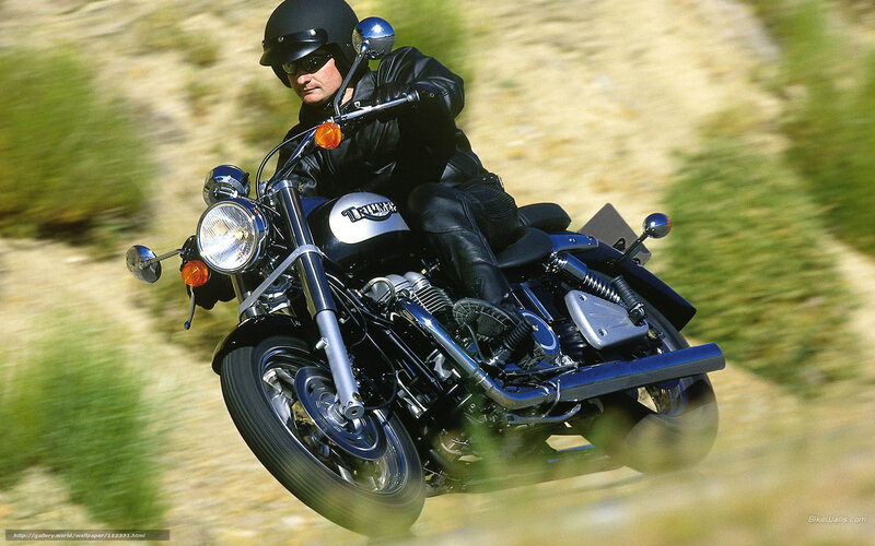 Motorcyclist on Road — Black, Dynamic, Afternoon, Photograph, Helmet, Sunglasses