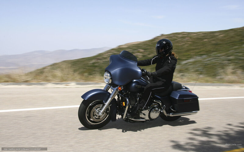 Motorcyclist on Road — Blue, Active, Afternoon