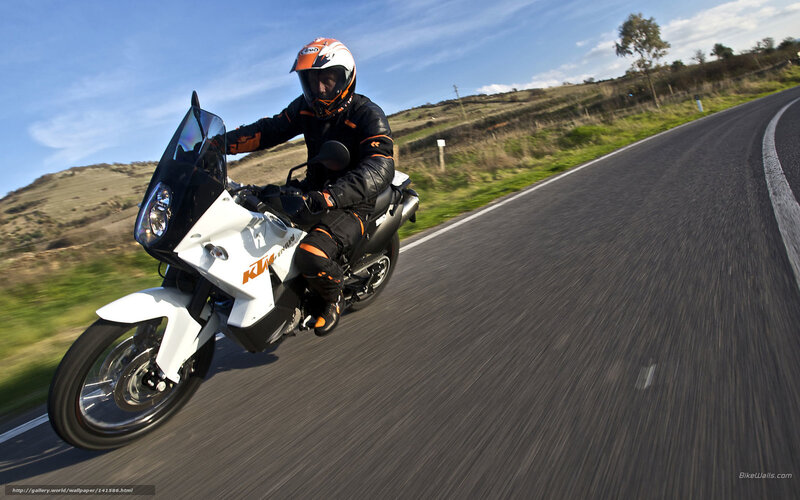 Motorcyclist on Road — White, Dynamic, Afternoon, Photograph, Helmet, Hills