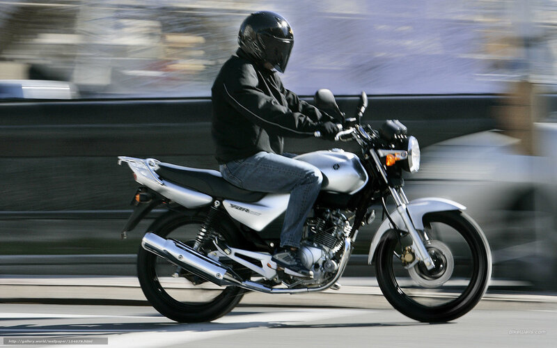 Motorcyclist on Silver Bike — Dynamic, Afternoon, Photograph, Helmet, Jacket