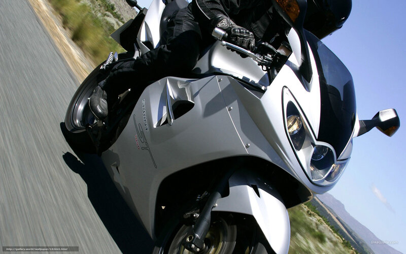 Motorcyclist on Sportbike — Silver