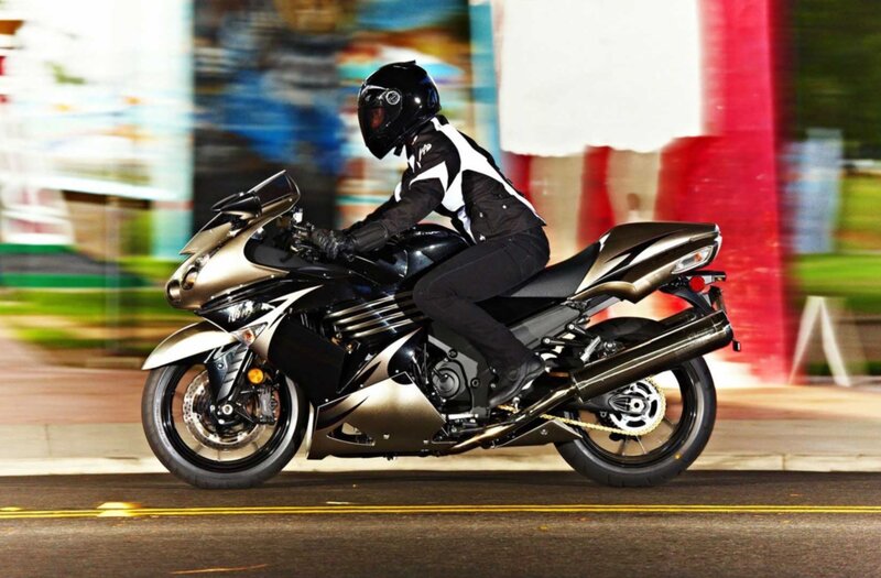 Motorcyclist on Sportbike