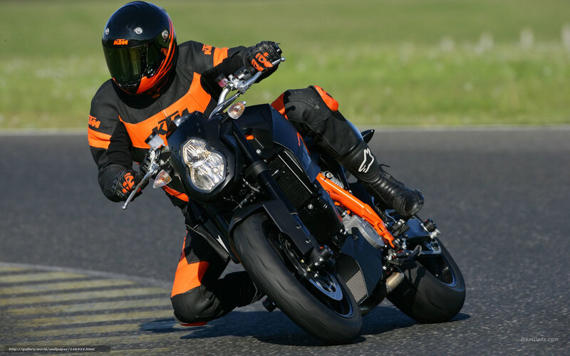 Motorcyclist on Track — Black, Dynamic, Afternoon, Photograph, Helmet, Race Track, Grass