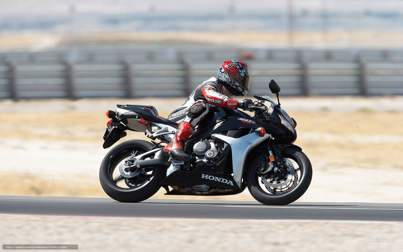 Motorcyclist on Track — Black, Dynamic, Afternoon, Photograph, Rider, Motorcycle