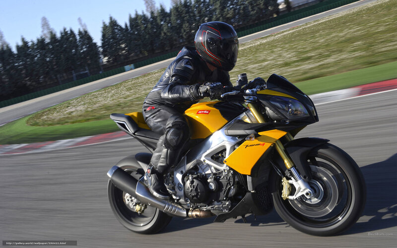 Motorcyclist on Track — Yellow, Dynamic, Afternoon, Photograph, Racer