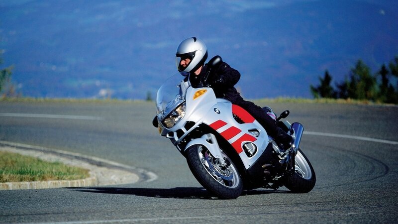 motorcyclist on winding road