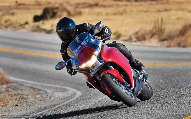 motorcyclist on winding road