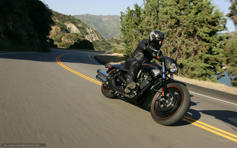 motorcyclist on winding road