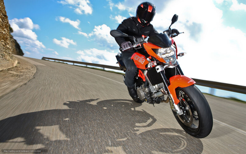 motorcyclist on winding road