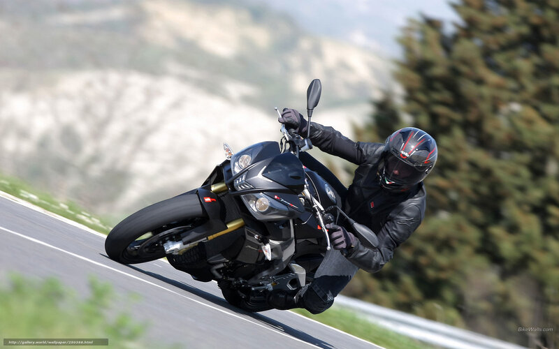 motorcyclist on winding road