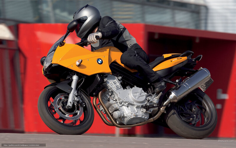 Motorcyclist on Yellow Bike — Dynamic, Afternoon, Photograph, Helmet