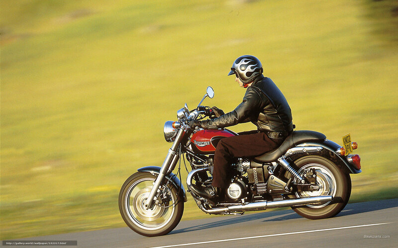 motorcyclist riding on road