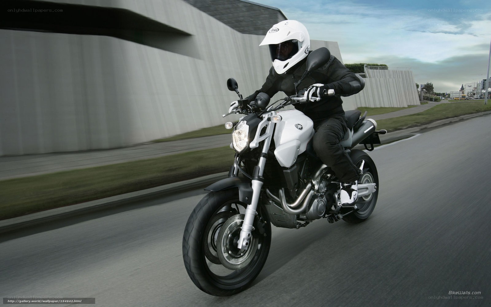 motorcyclist riding on road