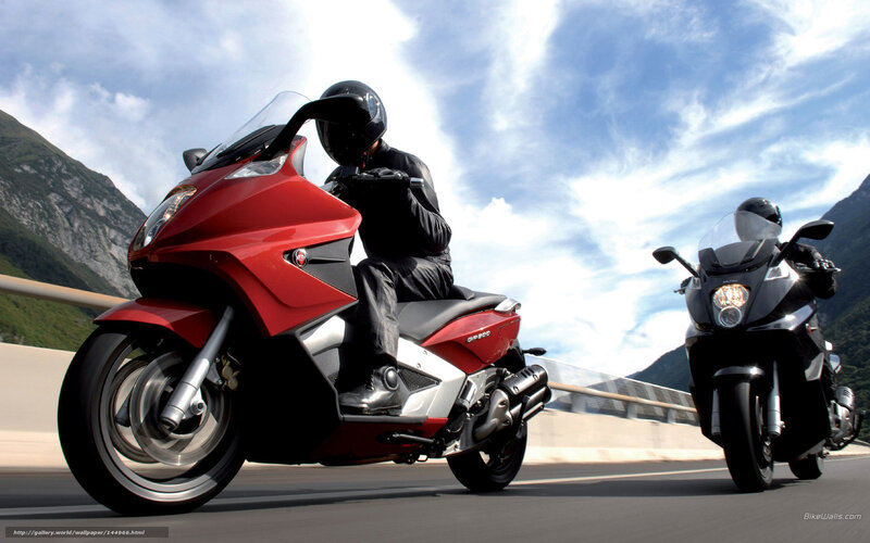 Motorcyclists on Highway