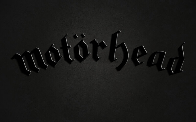 Motorhead Logo — Black, Dark