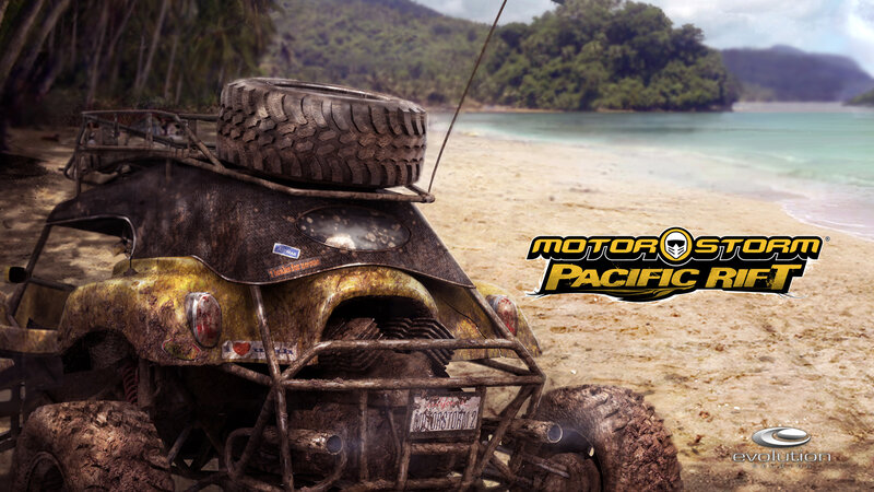 MotorStorm: Pacific Rift game art