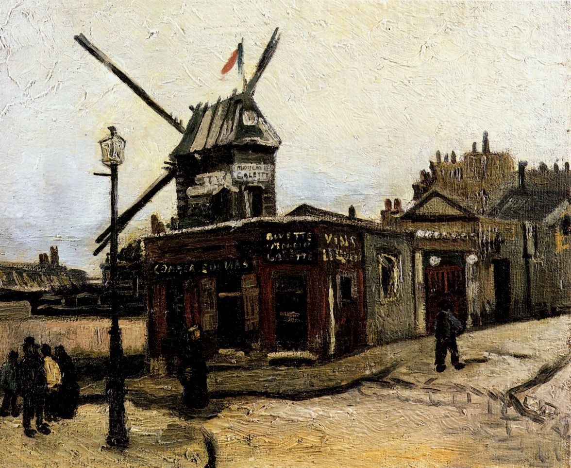 Moulin de la Galette painting