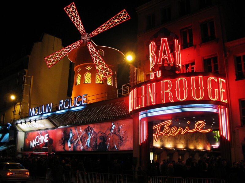 Moulin Rouge Building — Red