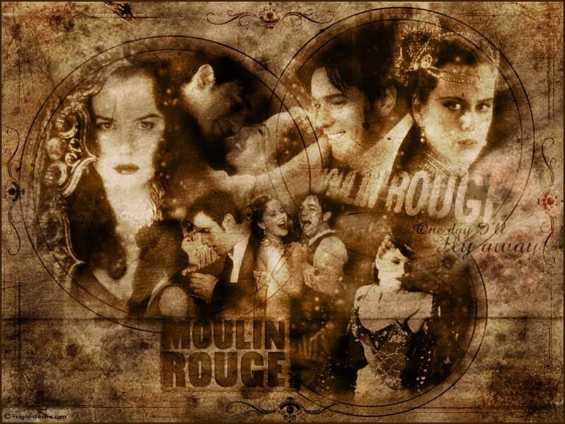 Moulin Rouge collage artwork