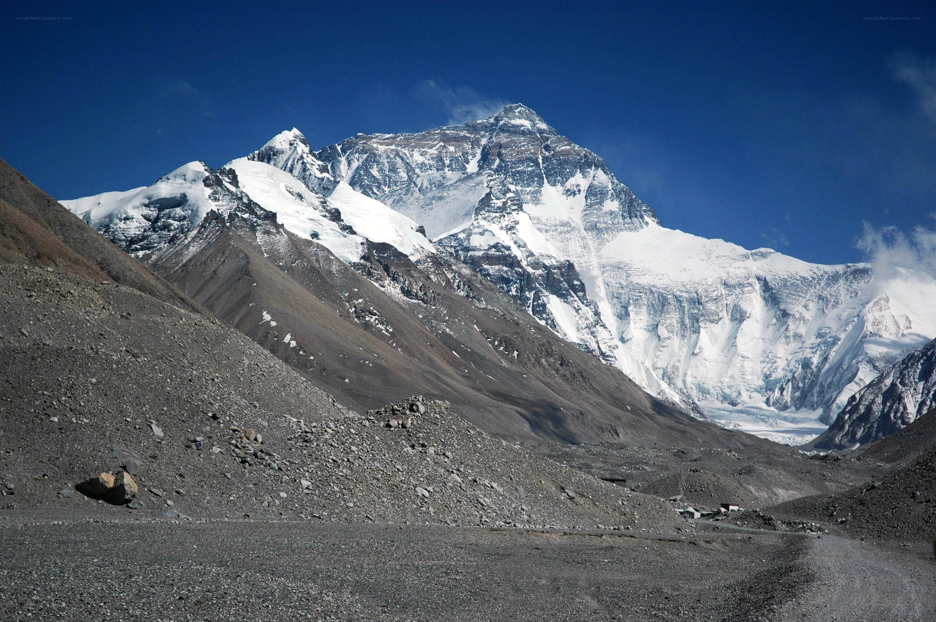 Mount Everest in Tibet