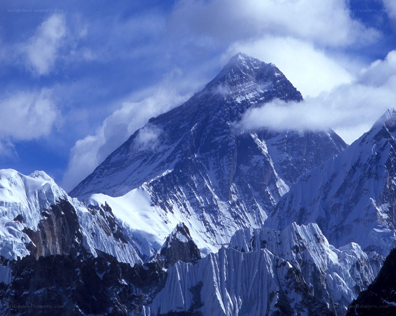 Mount Everest peak