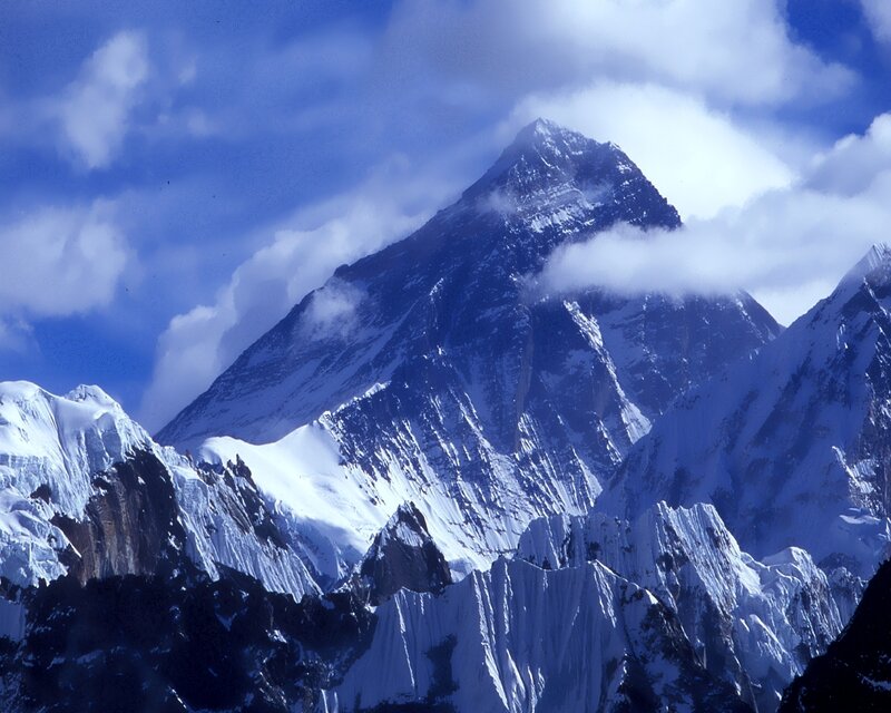Mount Everest peak