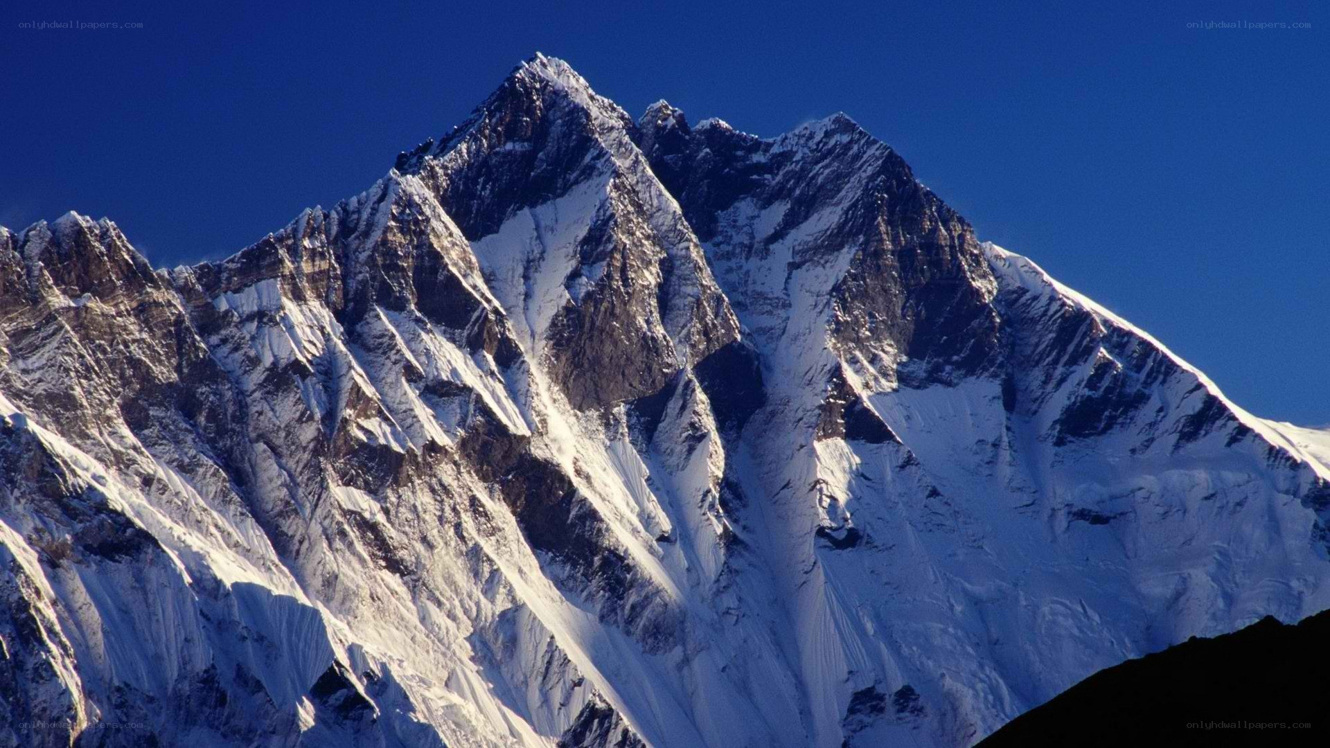 Mount Everest peak