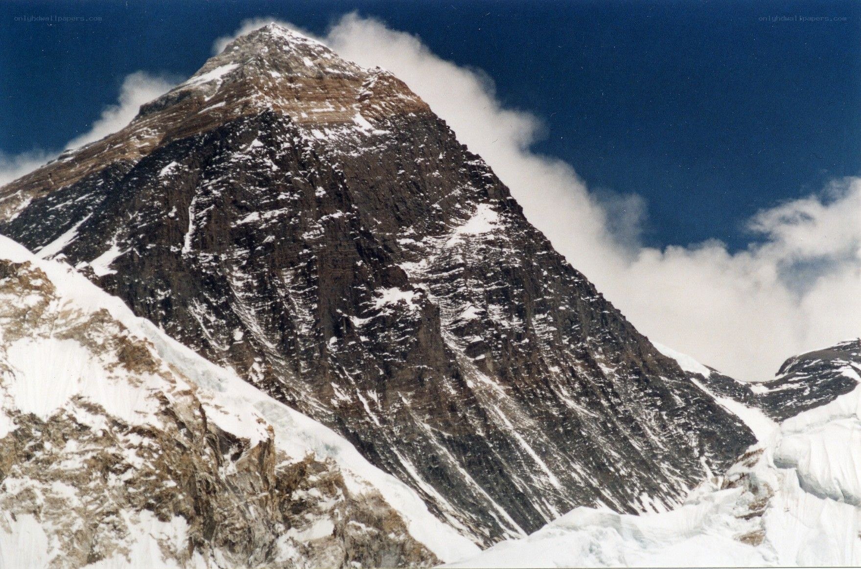 Mount Everest peak
