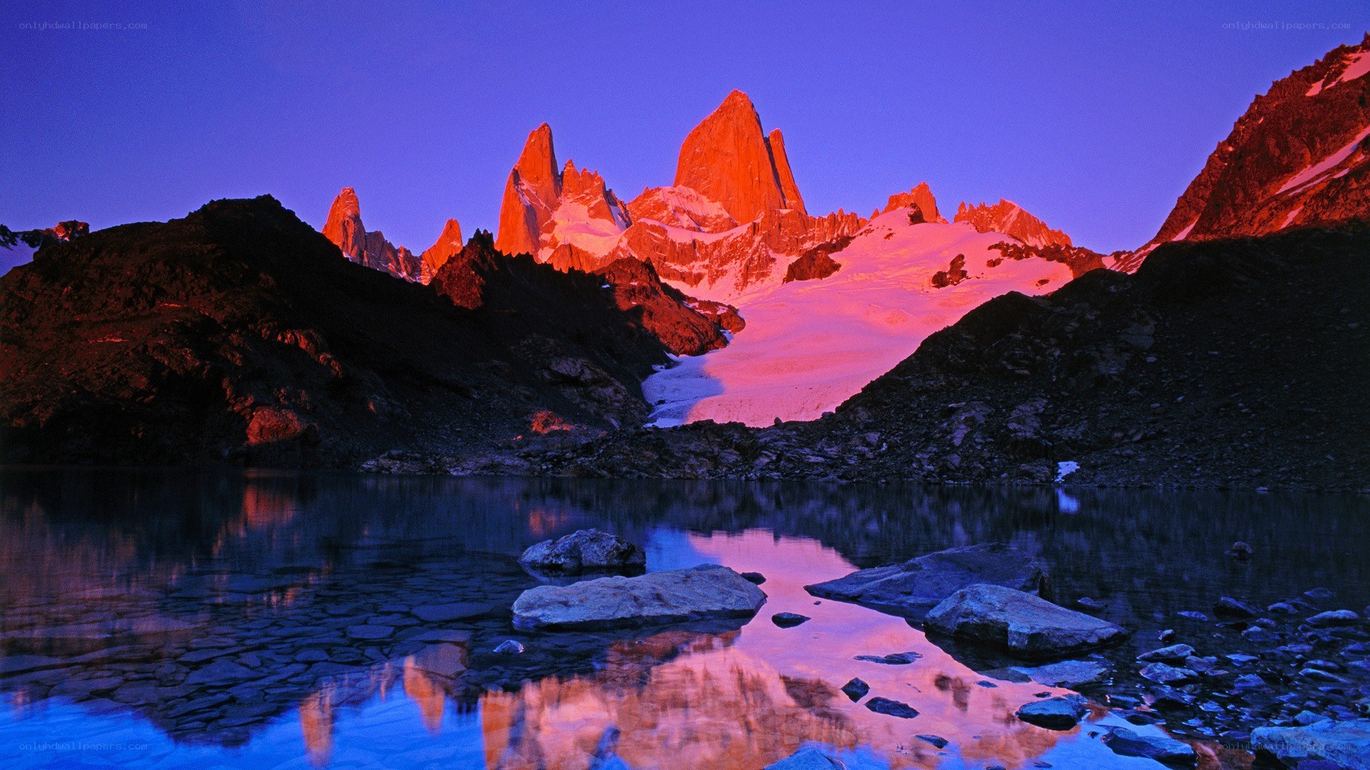 Mount Fitz Roy at dawn