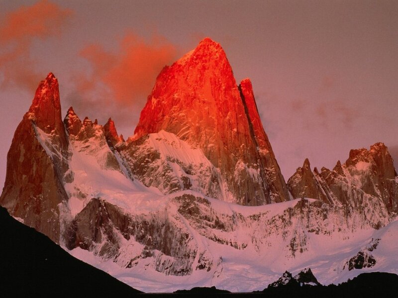 Mount Fitz Roy at sunrise