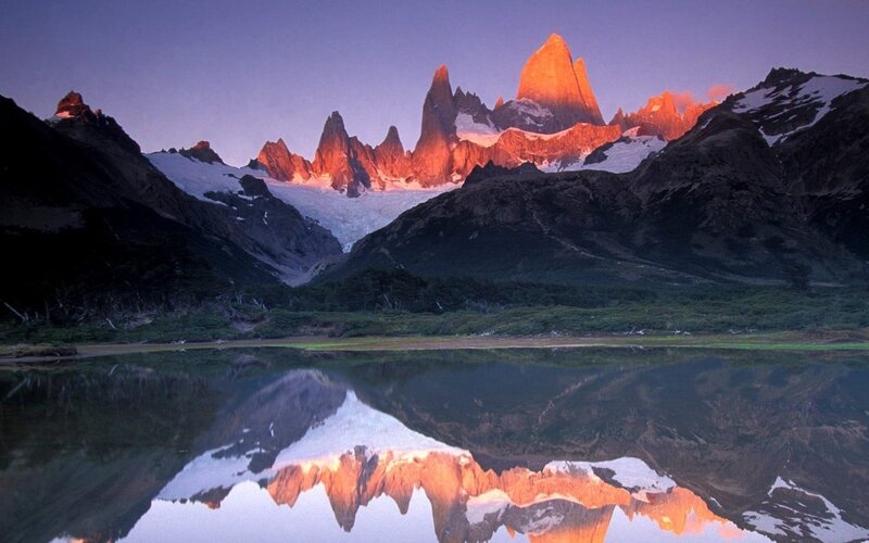 Mount Fitz Roy at sunrise