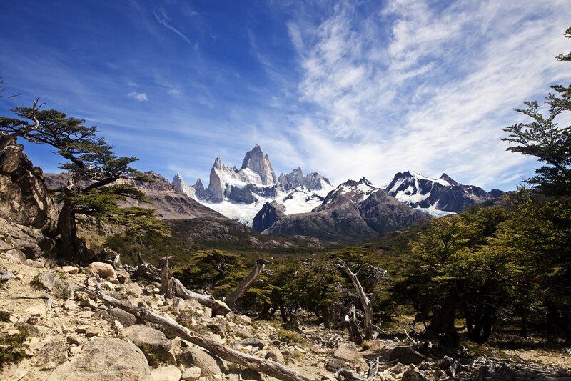 Mount Fitz Roy in Patagonia